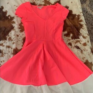 Charlotte Russe Hot pink dress